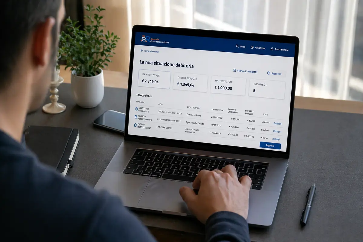 Agenzia delle Entrate, ora vedi tutti i debiti in un unico pannello