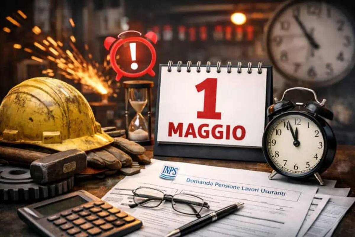 Pensione lavori usuranti scadenza 1 maggio