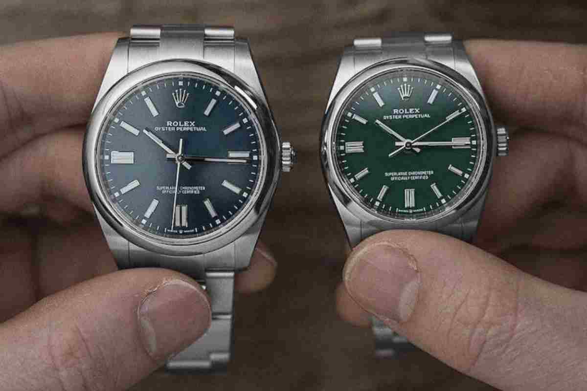 Una delle linee guida più evidenti è il ritorno alla matericità. Non solo acciaio Oystersteel e oro, ma anche pietre naturali utilizzate per indici