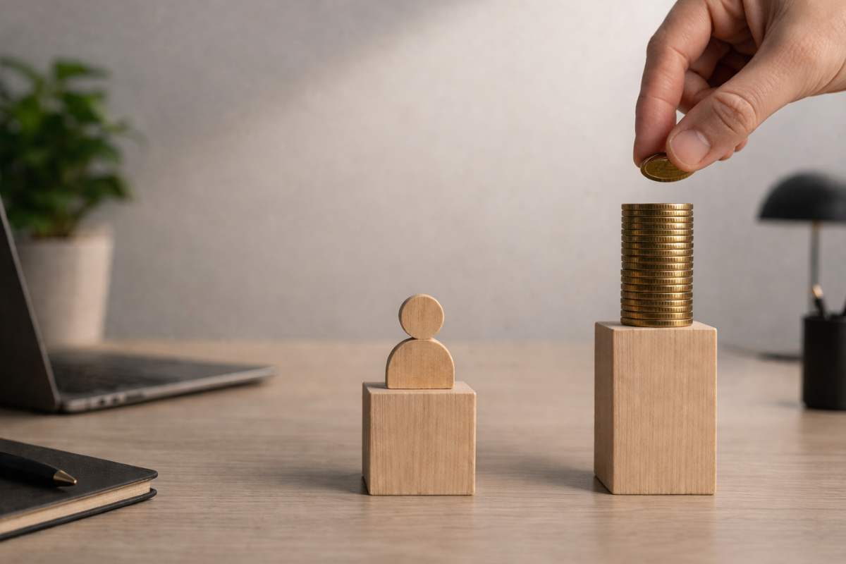 crea immagine orizzontale su questo: Stipendio, per avere un aumento immediato basta questa comunicazione